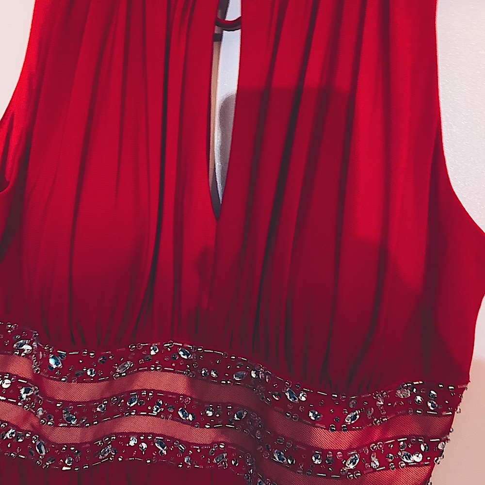 Red fun dress